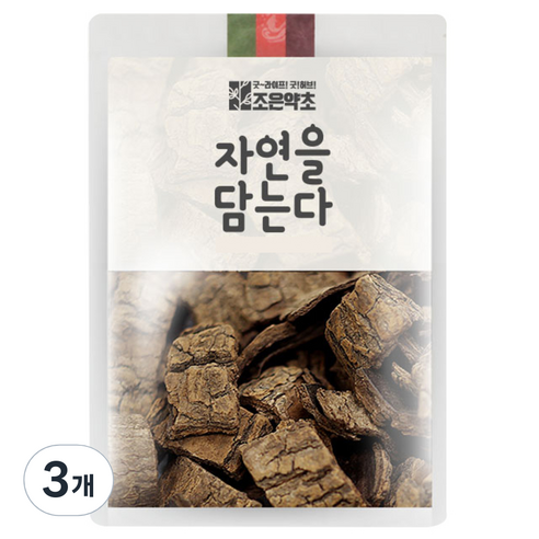조은약초 볶은 두충, 200g, 3개
