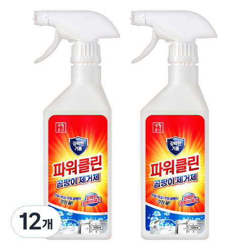 생활공식 파워클린 곰팡이 제거제, 12개, 500ml