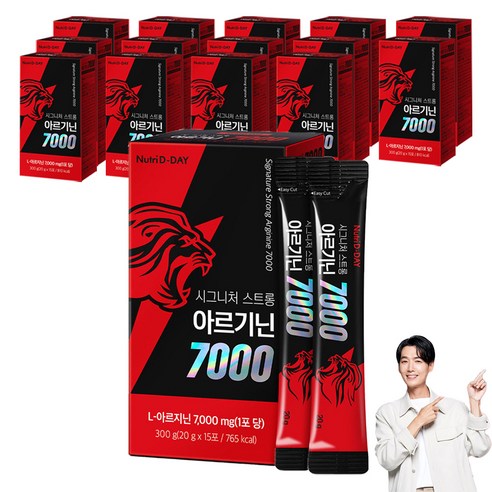 뉴트리디데이 시그니처 스트롱 아르기닌 7000 액상스틱 15p, 300g, 15개
