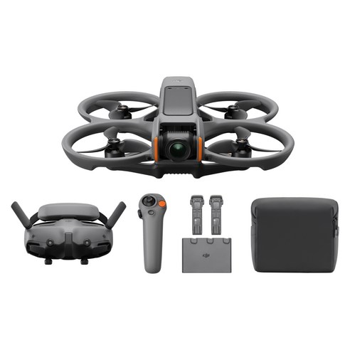 DJI Avata 2 플라이 모어 콤보 + 배터리 3p 세트, 혼합색상