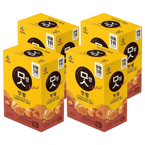 CJ맛밤, 420g, 4개
