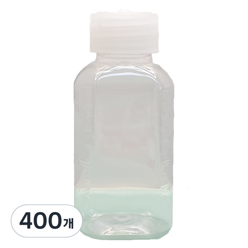 신도공업 일회용 단뚜껑 약병 PET 딱딱이 30cc, 400개