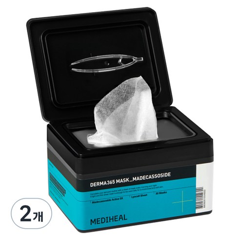 메디힐 더마365 마스크 마데카소사이드, 30개입, 2개
