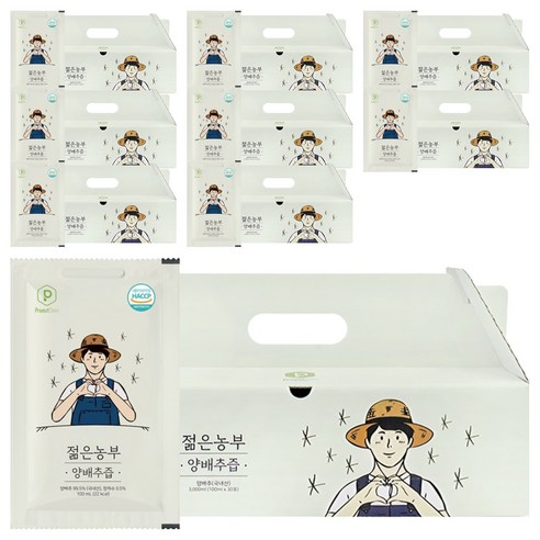 푸릇담 국내산 젊은농부 양배추즙, 3L, 9개