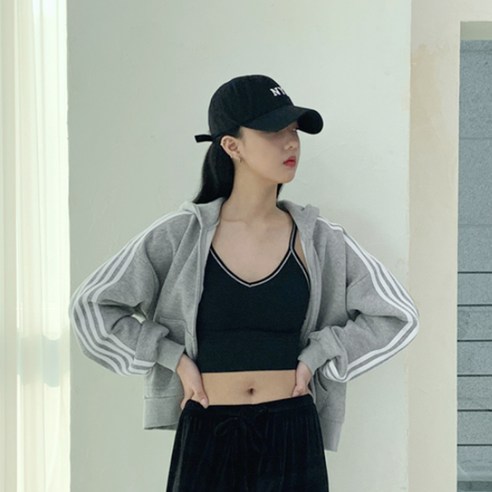 반에이크 포라 기모 후드 집업