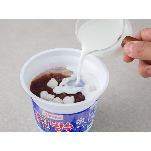 롯데웰푸드 일품 팥빙수 (냉동), 240ml, 24입