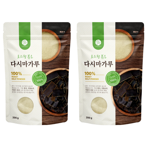 강고집 로스팅 볶은 다시마가루, 200g, 2개