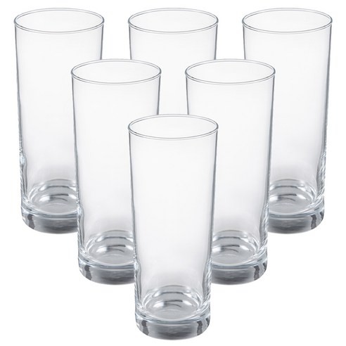 코멧 키친 아이스 얼음컵 320ml, 6개입