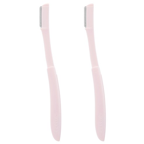 미샤 접이식 아이브로우 미용칼, 2개, 혼합색상