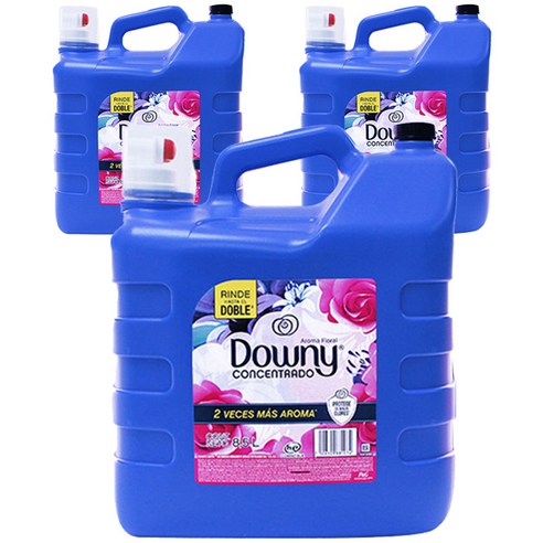 다우니 섬유유연제 아로마 플로럴 본품, 3개, 8.5L