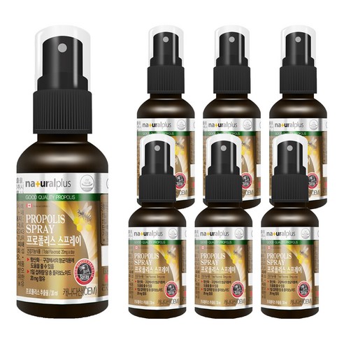 내츄럴플러스 프로폴리스 스프레이, 30ml, 7개