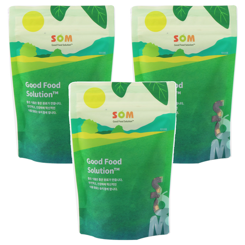 딜라잇가든 올 아메리칸 블랜드 건과일믹스, 200g, 3개