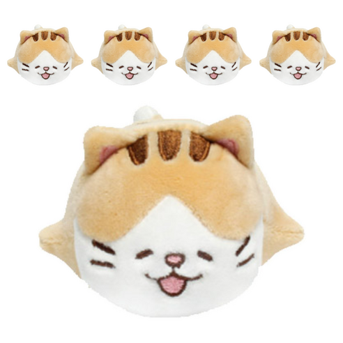 모찌타운 베르 인형스트레스볼 손스퀴시 손장난감, 5개