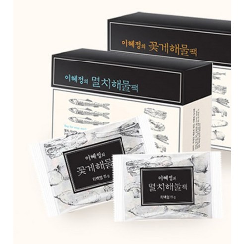 빅마마 이혜정의 멸치해물다시팩, 150g, 3개