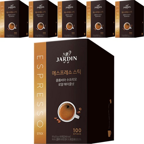 쟈뎅 로얄 헤이즐넛 콜롬비아 수프리모 커피, 100개입, 6개