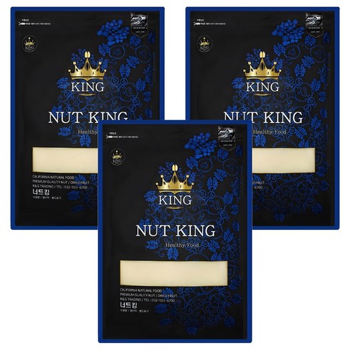 너트킹 아몬드분말 95%, 1kg, 3개