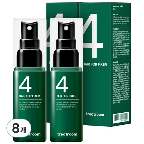 트리트룸 헤어 포 픽서 스프레이, 50ml, 8개