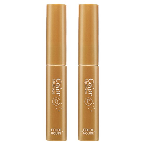 에뛰드 청순 거짓 아이브로우 카라 4.5g, 5호 블론디브라운, 2개