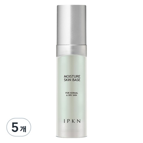 입큰 모이스처 스킨 베이스 중건성 피부용 35ml, 1호 그린, 5개