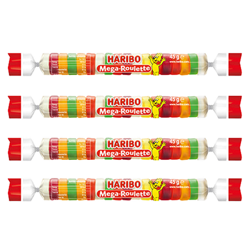 하리보 메가룰렛 젤리, 45g, 4개