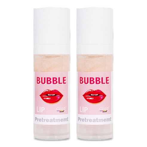 셀라인 버블 프리트리트먼트 립케어, 15ml, 2개