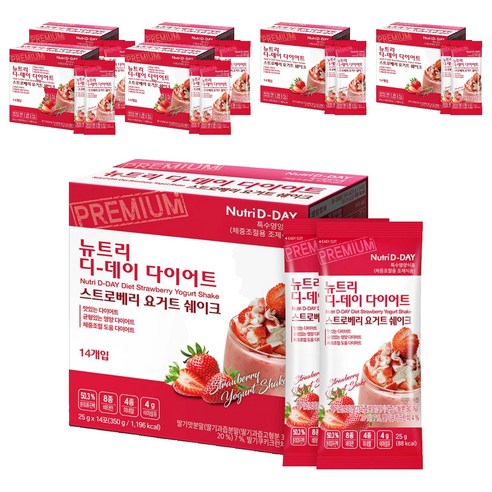 뉴트리디데이 다이어트 쉐이크 14포, 350g, 7개