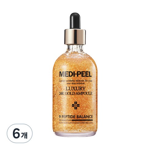 앰플  메디필 럭셔리 24k 골드 앰플, 100ml, 6개