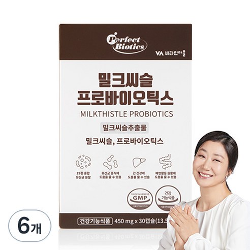 비타민마을 밀크씨슬 프로바이오틱스 유산균 13.5g, 1개, 30정