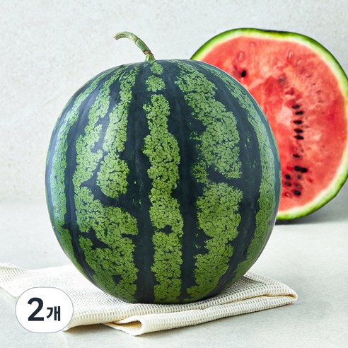 쥬스용 수박, 5kg 이상, 2개