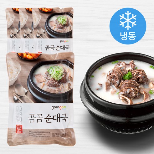 곰곰 순대국, 600g, 4개 냉장/냉동/간편요리