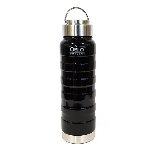 오슬로 스텐 304 아웃백 텀블러 유광, 샤인블랙, 700ml, 1개