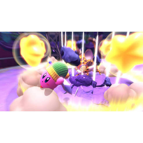 핑크빛 영웅 커비와 함께 떠나는 꿈결 같은 3D 어드벤처!