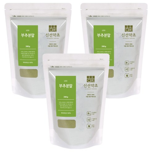 신선약초 부추가루, 300g, 3개