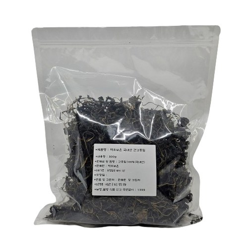 약초보은 건고춧잎, 300g, 1개