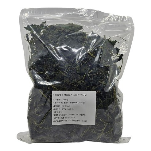 약초보은 국내산 취나물, 200g, 1개