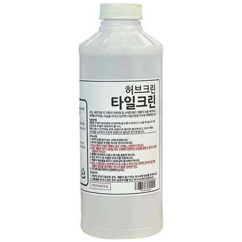 허브크린 타일크린, 1L, 1개