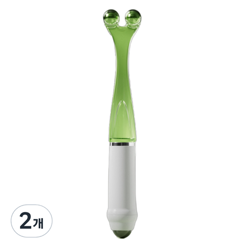 다정다감 핑거 마사지 롤러, 그린, 2개