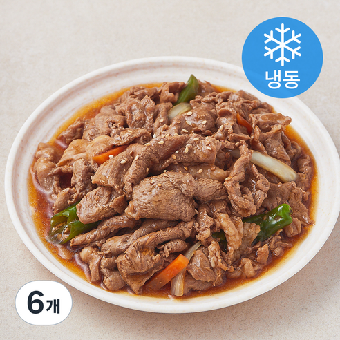 갈비아저씨 돼지불고기 607 (냉동), 300g, 6개