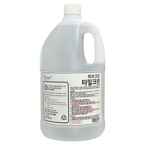 허브크린 타일크린, 4L, 1개
