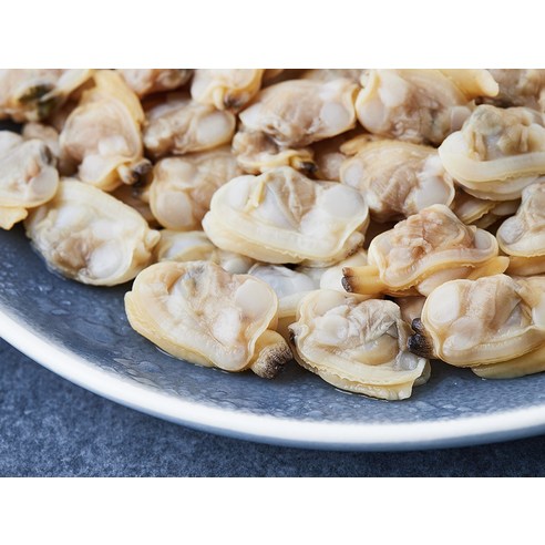 손질은 이제 그만! 냉동 바지락살로 간편하고 맛있는 바지락 요리를 즐겨보세요.