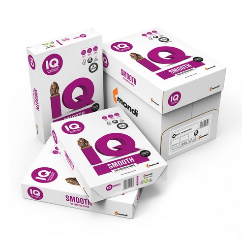 몬디 IQ SMOOTH 컬러 레이저 전용지 120g, A4, 2000매