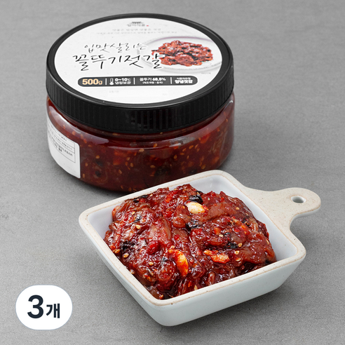 일미식품 꼴뚜기젓, 500g, 3개