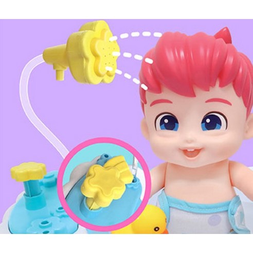 핑크퐁 베베핀 샤워기로 우리 아이 목욕 시간, 즐거움으로 가득 채우세요!