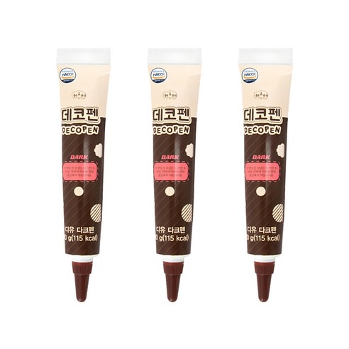 디유 데코펜 다크, 20g, 3개