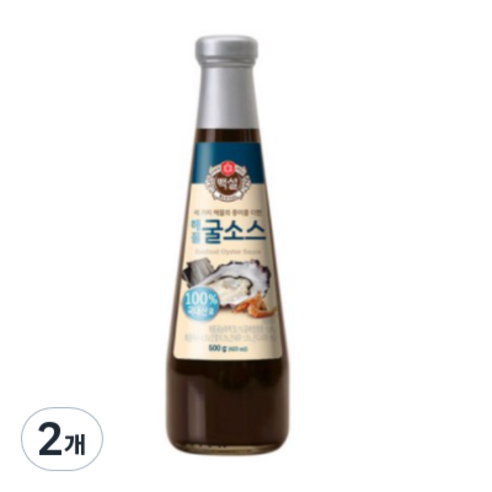 백설 해물 굴소스, 500g, 2개