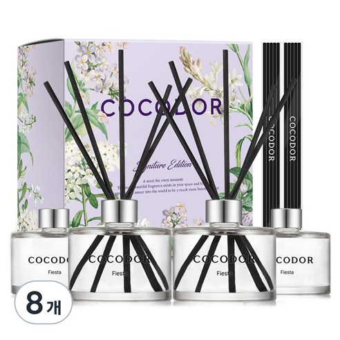 코코도르 퍼퓸 디퓨저, 피에스타, 200ml, 8개