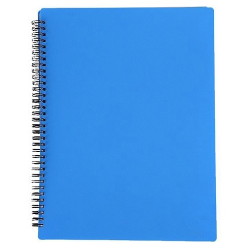 문구담 수정가능 A4 악보파일 60p, 블루, 1개