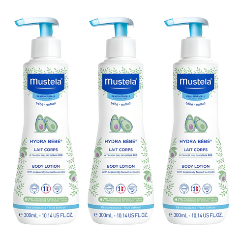 무스텔라 이드라 베베 바디 로션, 300ml, 3개