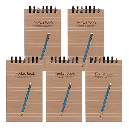 톡톡팬시 포켓 상철 수첩, 스트라이프, 5개 노트/메모지 톡톡팬시 포켓 상철 수첩, 스트라이프, 5개 노트/메모지