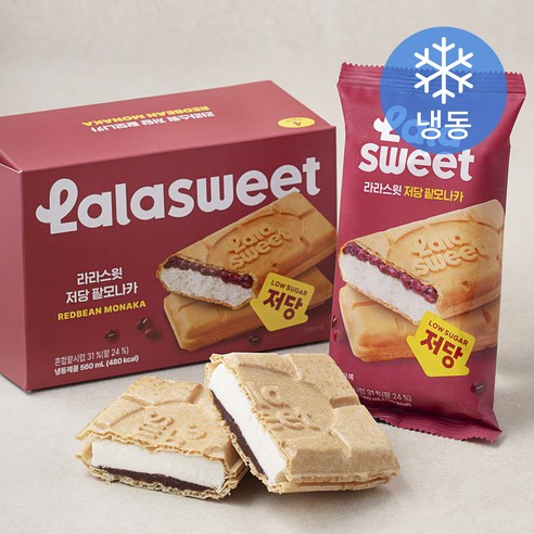라라스윗 팥 모나카 아이스밀크, 여름을 시원하게 하는 달콤한 선택 라라스윗